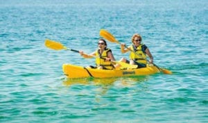 Canoë sur les grands lacs de champagne