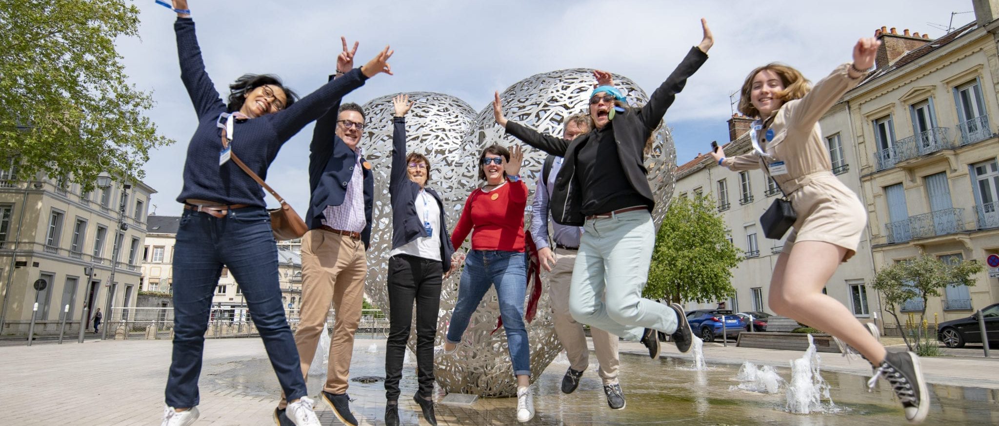 Les participants MP2 à la découverte de Troyes